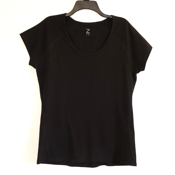 Z by Zella Black Active Short Sleeve Tee womens size xl - Picture 1 of 9